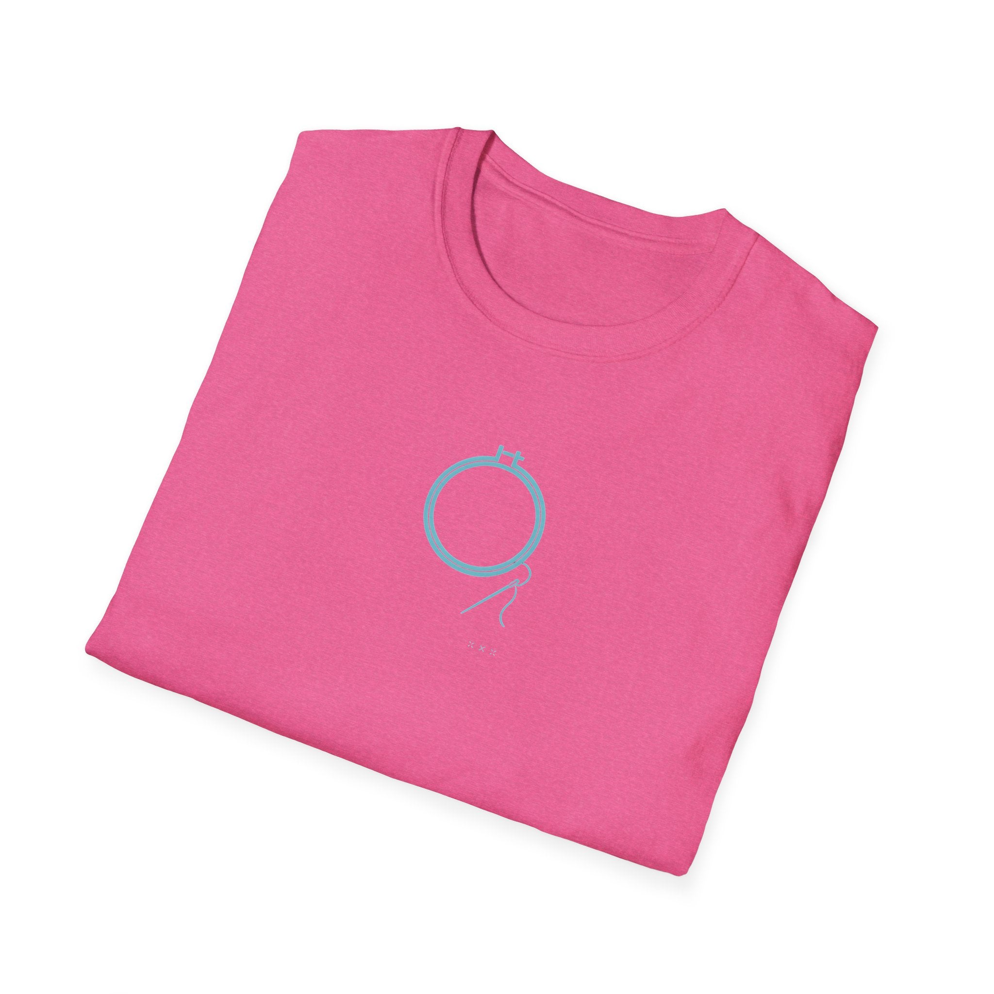 Embroidery Hoop with Thread T-Shirt