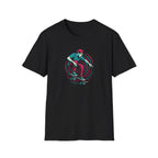 Skateboarder performing trick T-Shirt