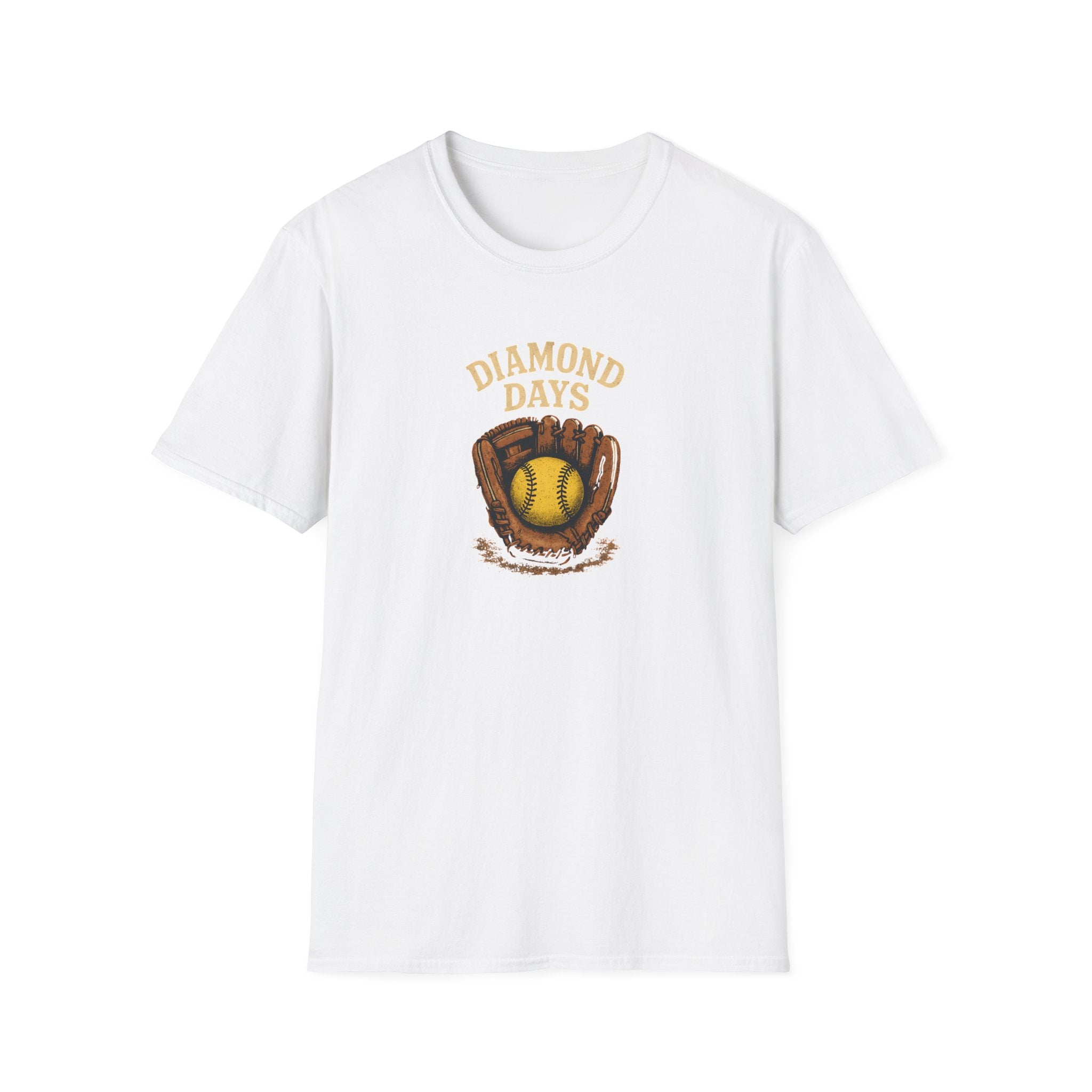 Baseball Glove with Ball T-Shirt