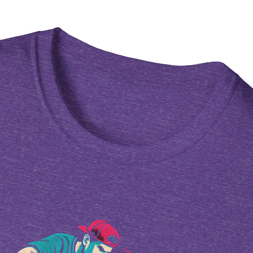 Skateboarder performing trick T-Shirt