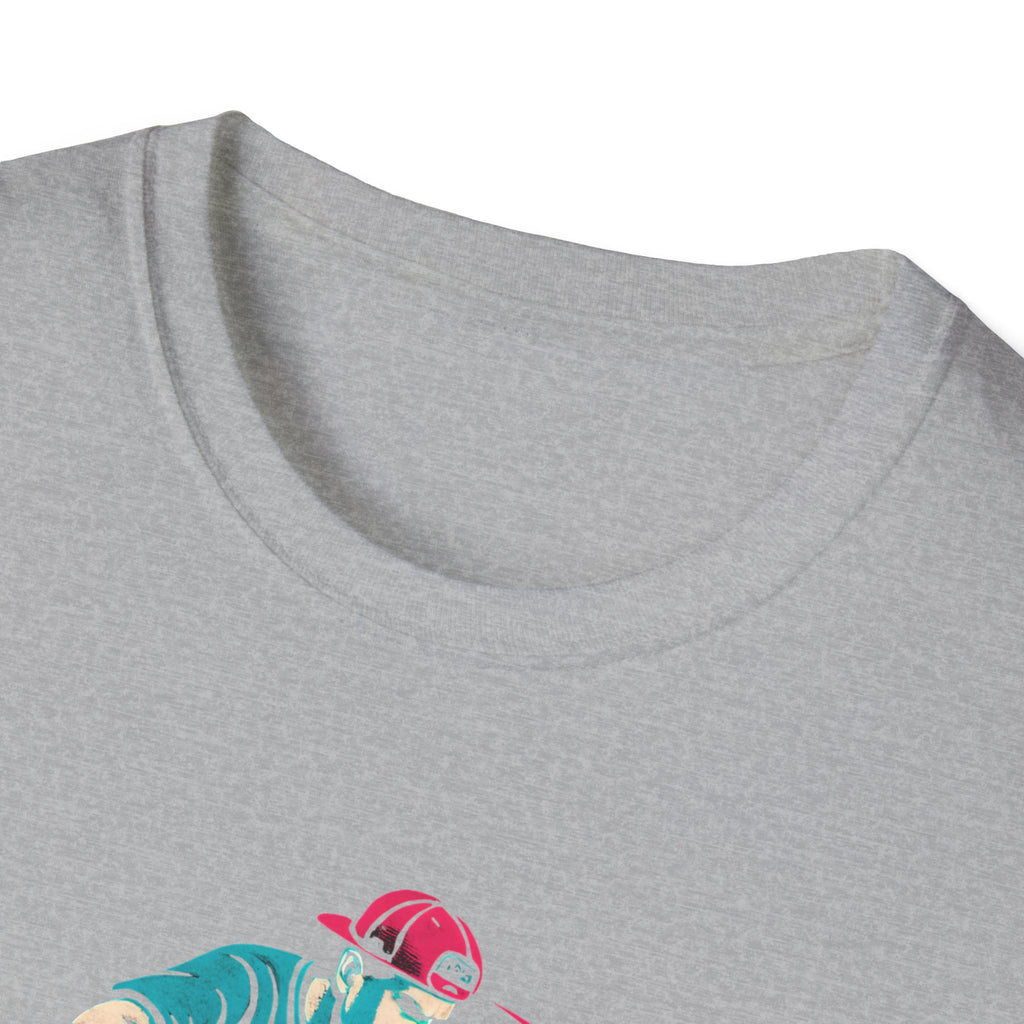 Skateboarder performing trick T-Shirt