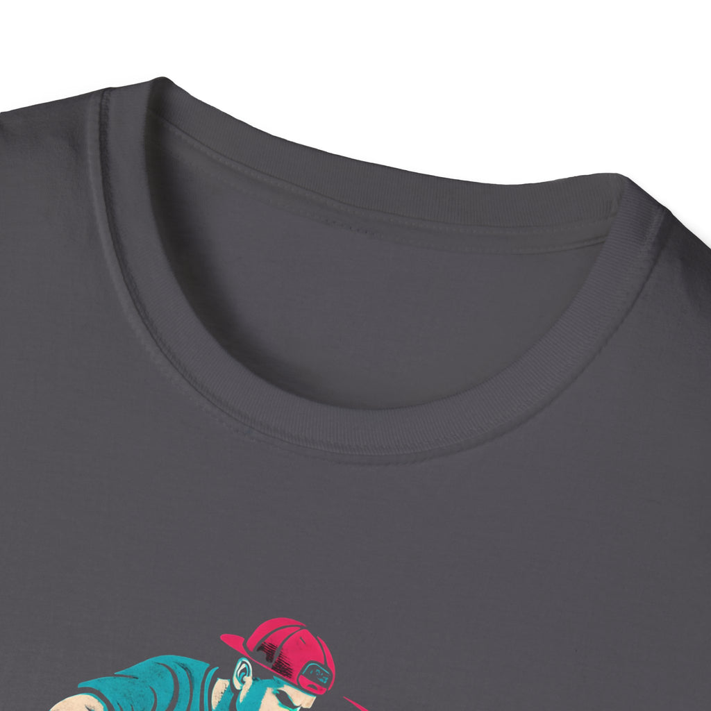 Skateboarder performing trick T-Shirt